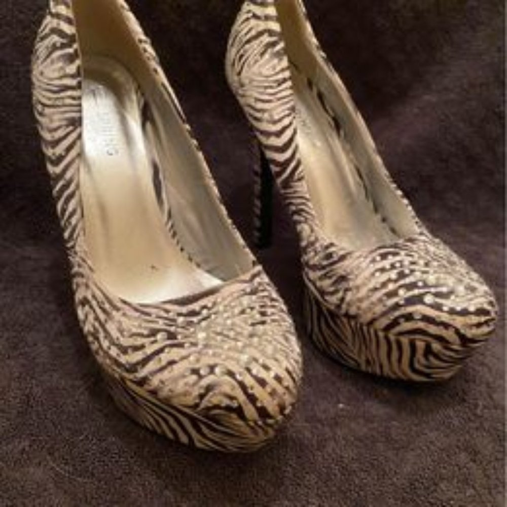 Zebra Print Pumps